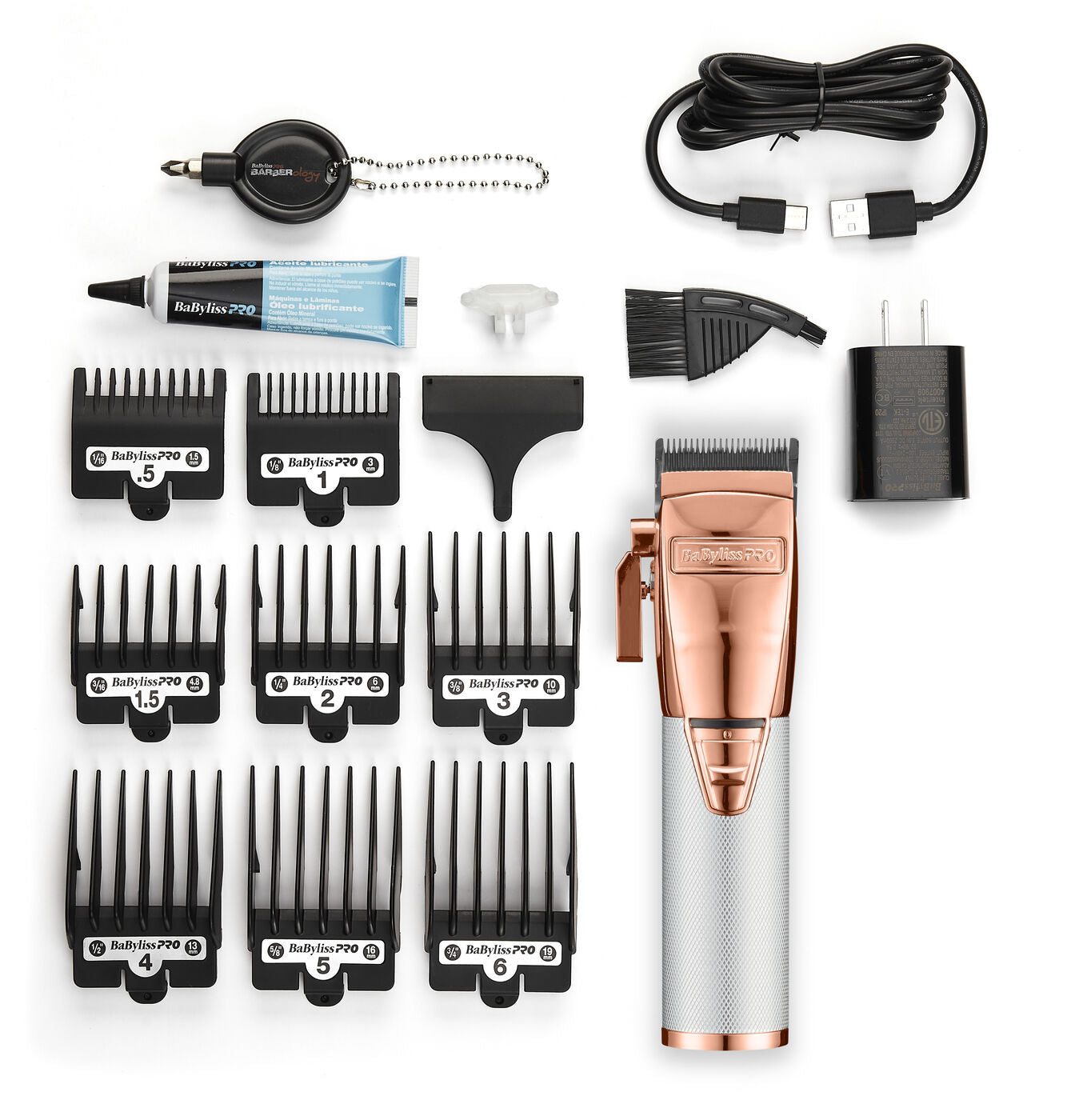Babyliss RoseFX+ All-Metal Lithium Clipper