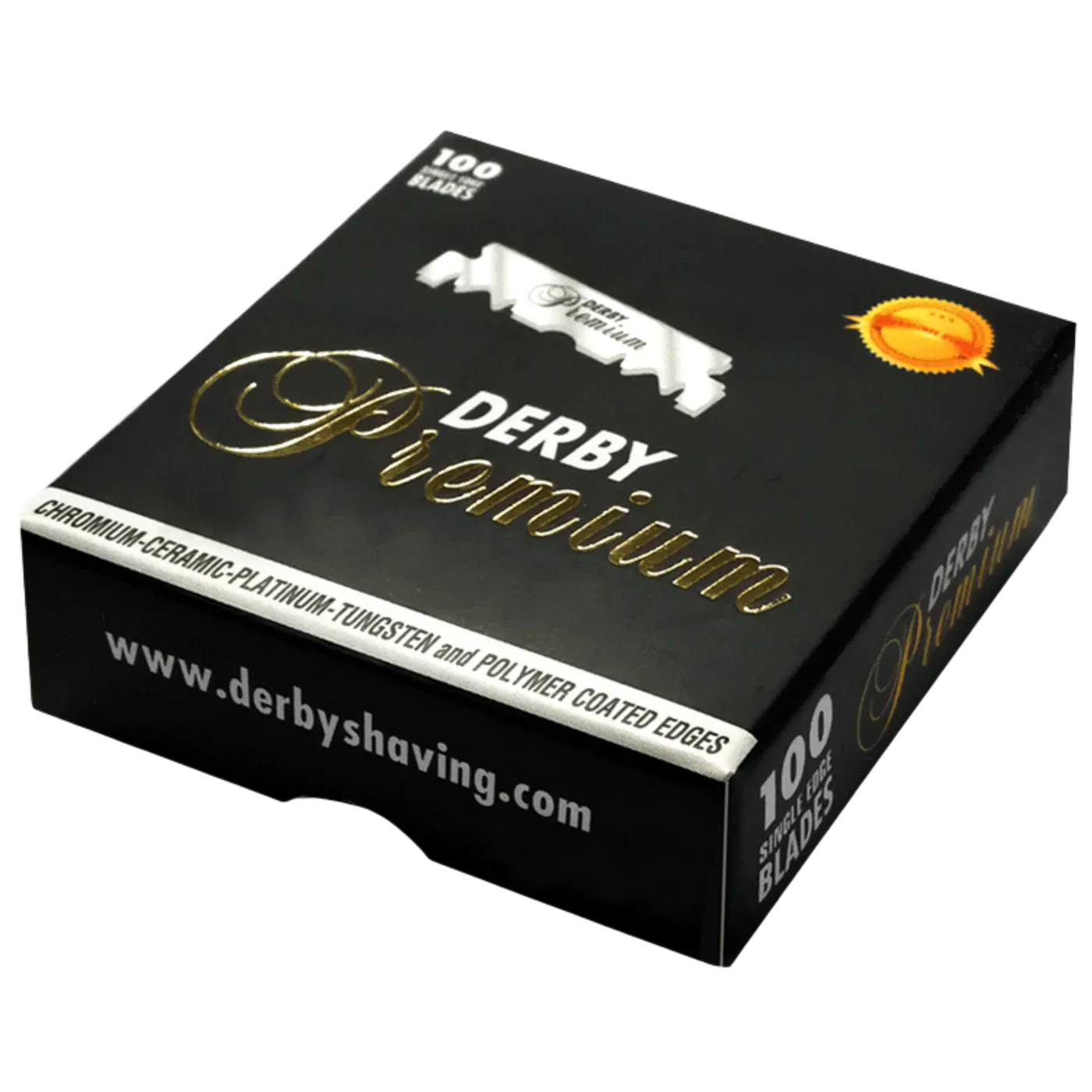 Derby Premium Single Edge Razor Blades 100 Pcs