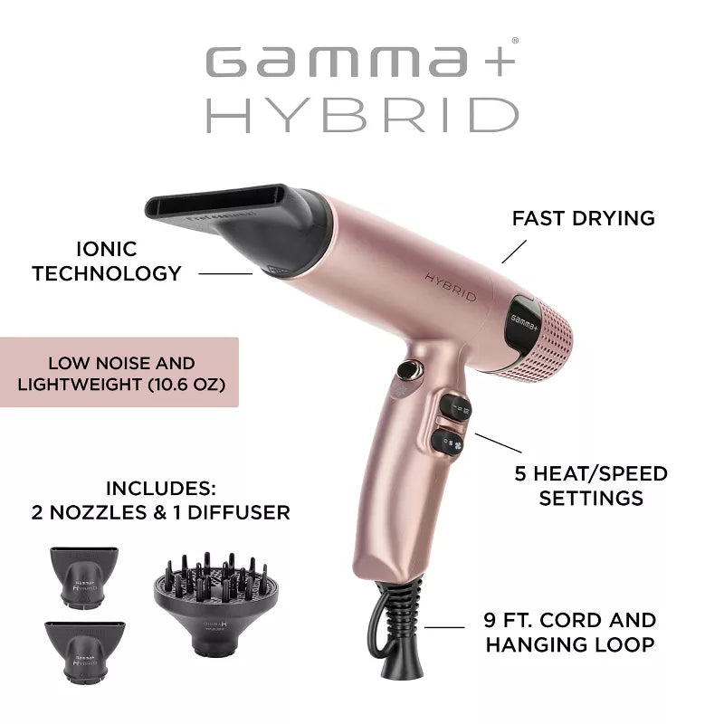 Gamma+ Hybrid Hair Dryer